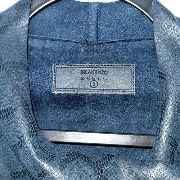 Blank NYC Sharona Snake Print Jacket Size Small - Picture 8 of 14